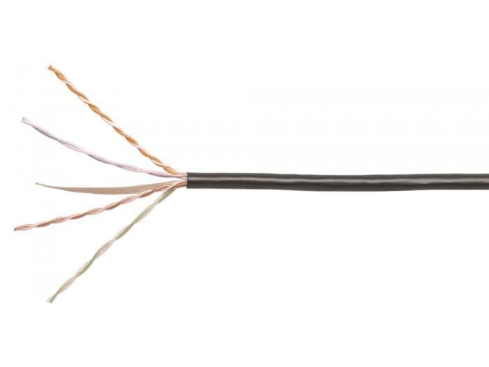 Ventev VEN-6UUTP-OUTDOOR networking cable Black 305 m Cat6 U/UTP (UTP)