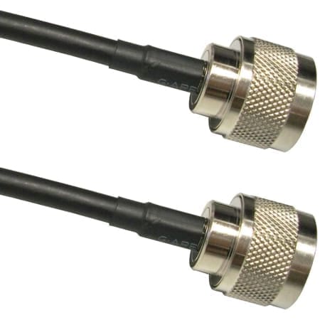 Ventev TWS195NMNM-10 coaxial cable TWS195 3 m Black