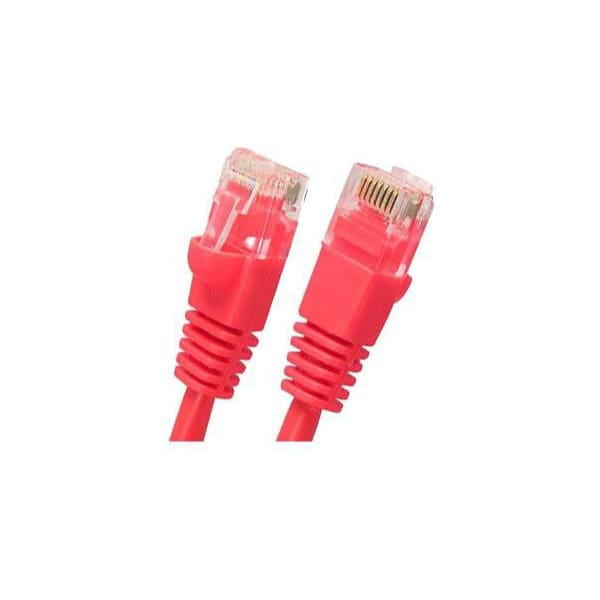 Ventev VENC6PCH-20FT-RED networking cable 6.096 m Cat6