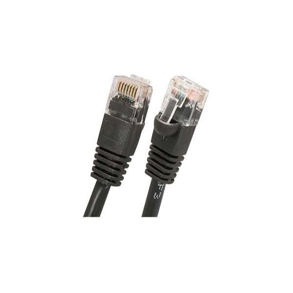 Ventev VEN-C6PCH-2FT-BLK networking cable Black 0.6 m Cat6