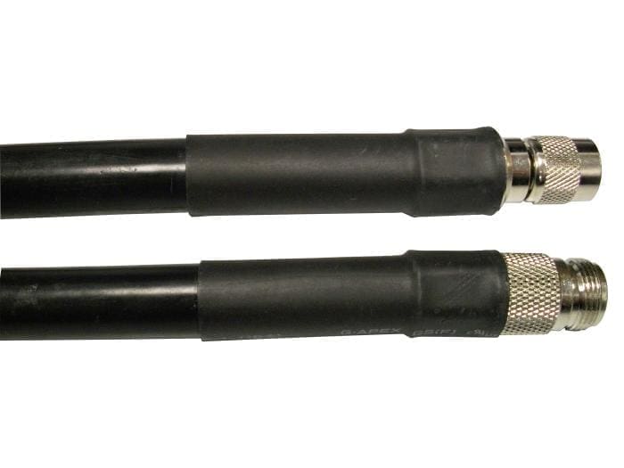 Ventev 600-02-06-P20 coaxial cable RPTNC N-type Black