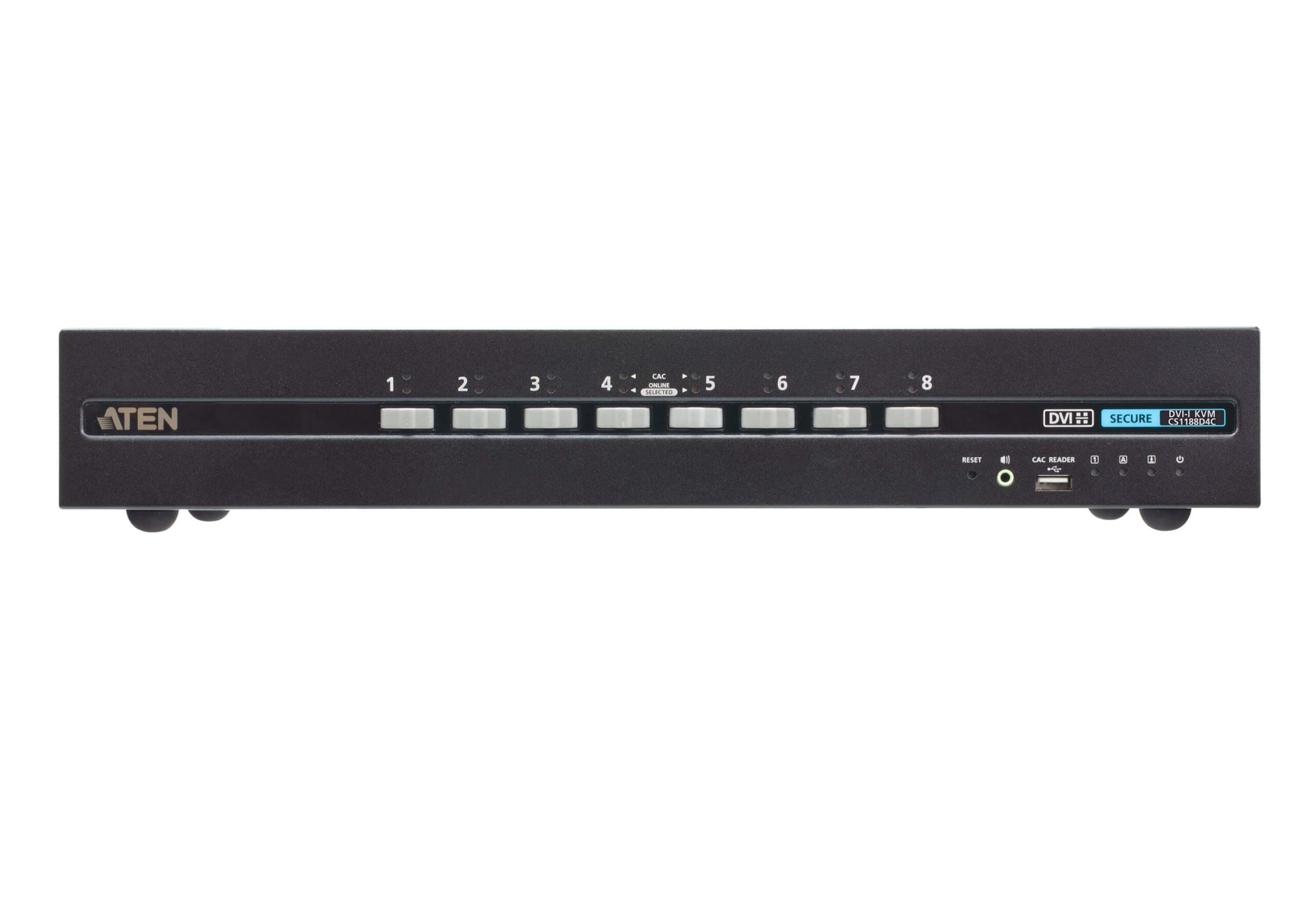 ATEN CS1188D4C KVM switch Rack mounting Black