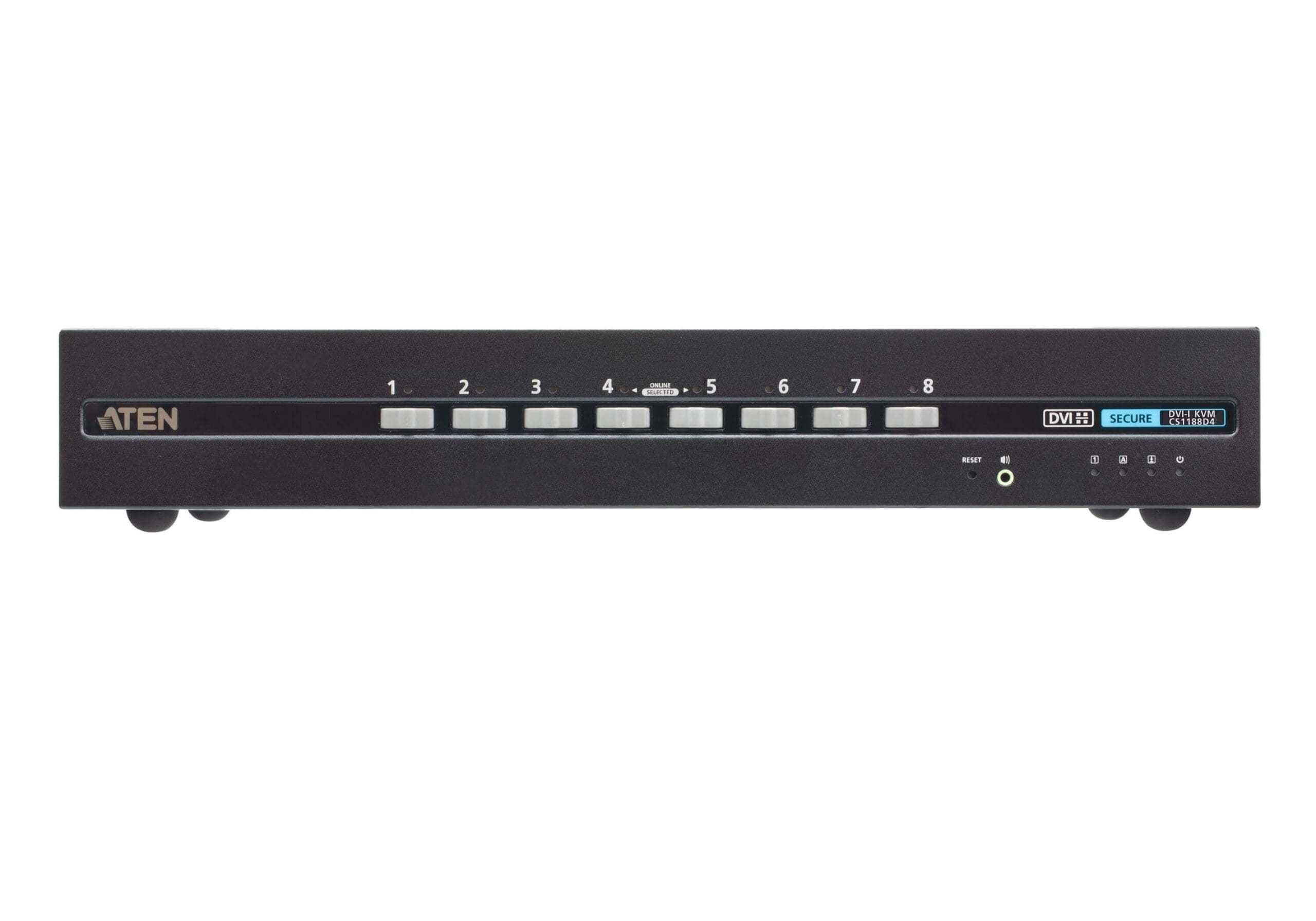 ATEN CS1188D4 KVM switch Rack mounting Black