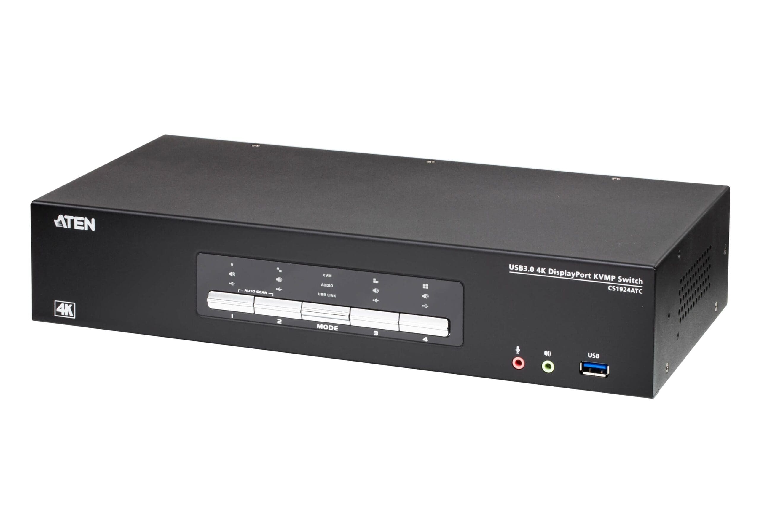 ATEN CS1924ATC KVM switch Black