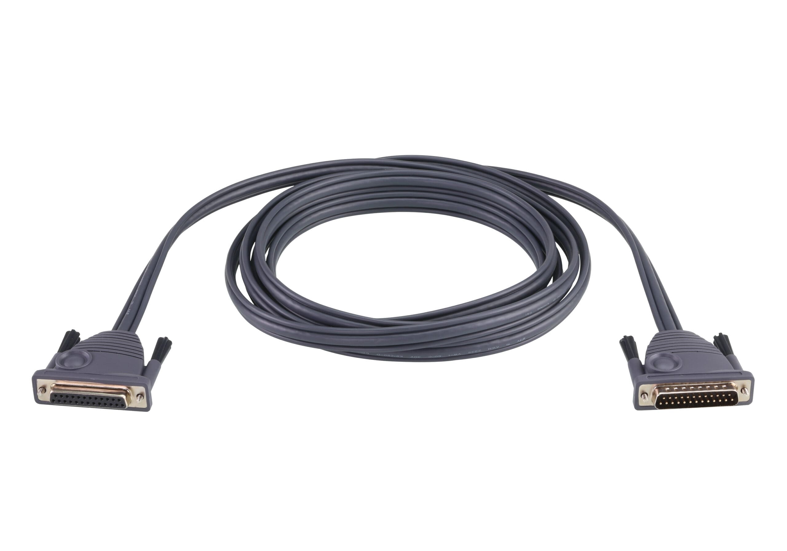 ATEN 2L1701 serial cable Black 1.8 m DB-25