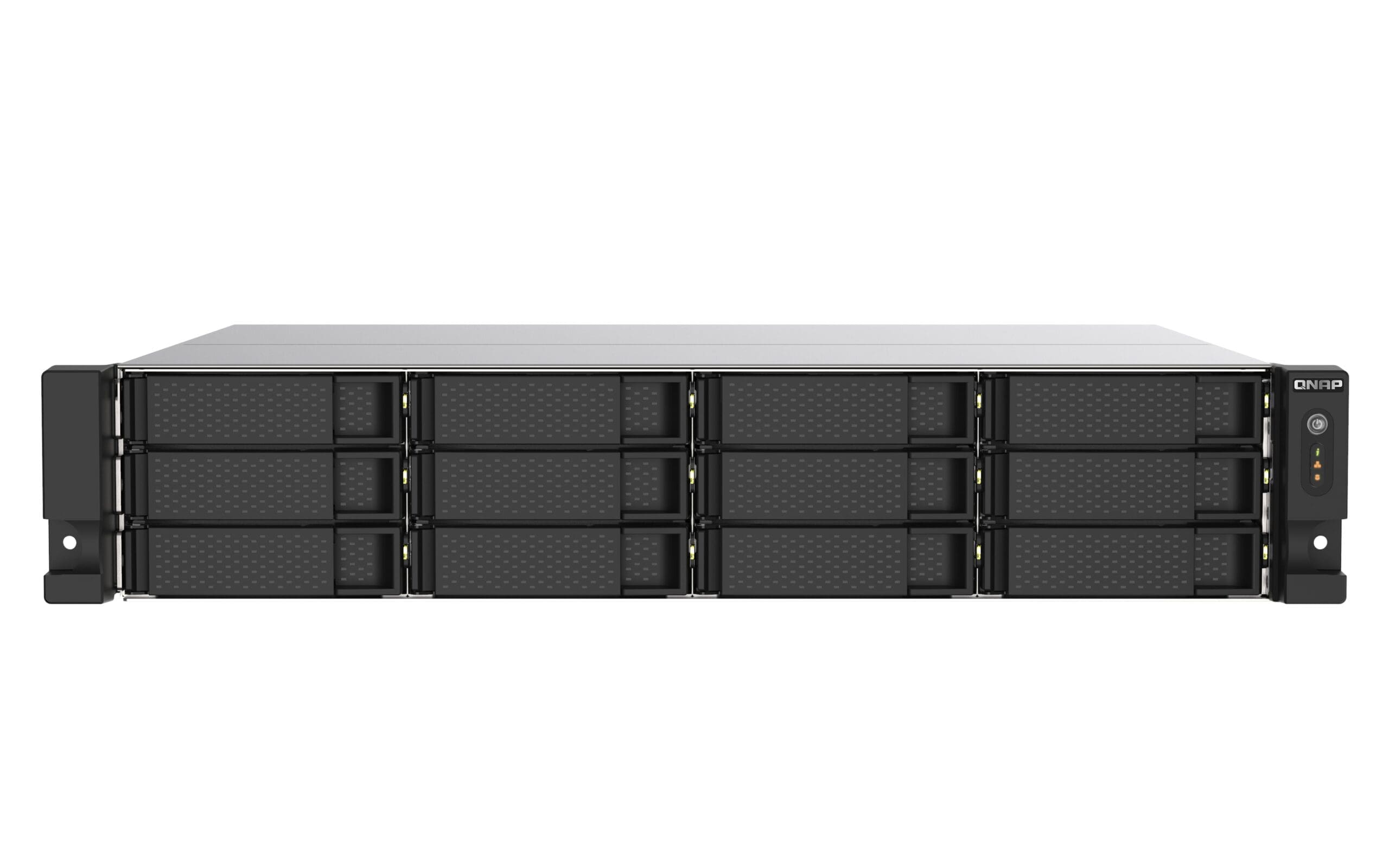QNAP TS-1273AU-RP NAS Rack (2U) Ryzen Embedded V1500B 8 GB DDR4 264 TB HDD Black
