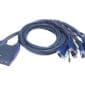 ATEN CS64U KVM switch Black