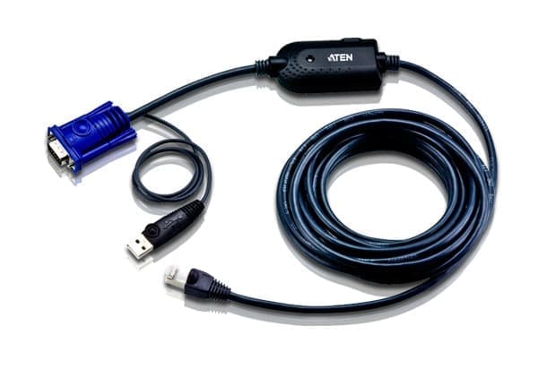 ATEN USB - VGA to Cat5e/6 KVM Adapter Cable (CPU Module)