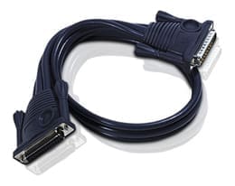Deltaco 2L-1703 VGA cable 3 m VGA (D-Sub) Black