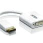 ATEN DisplayPort to DVI converter, PC: Up to UXGA / HDTV: Up to 1080i,1080p