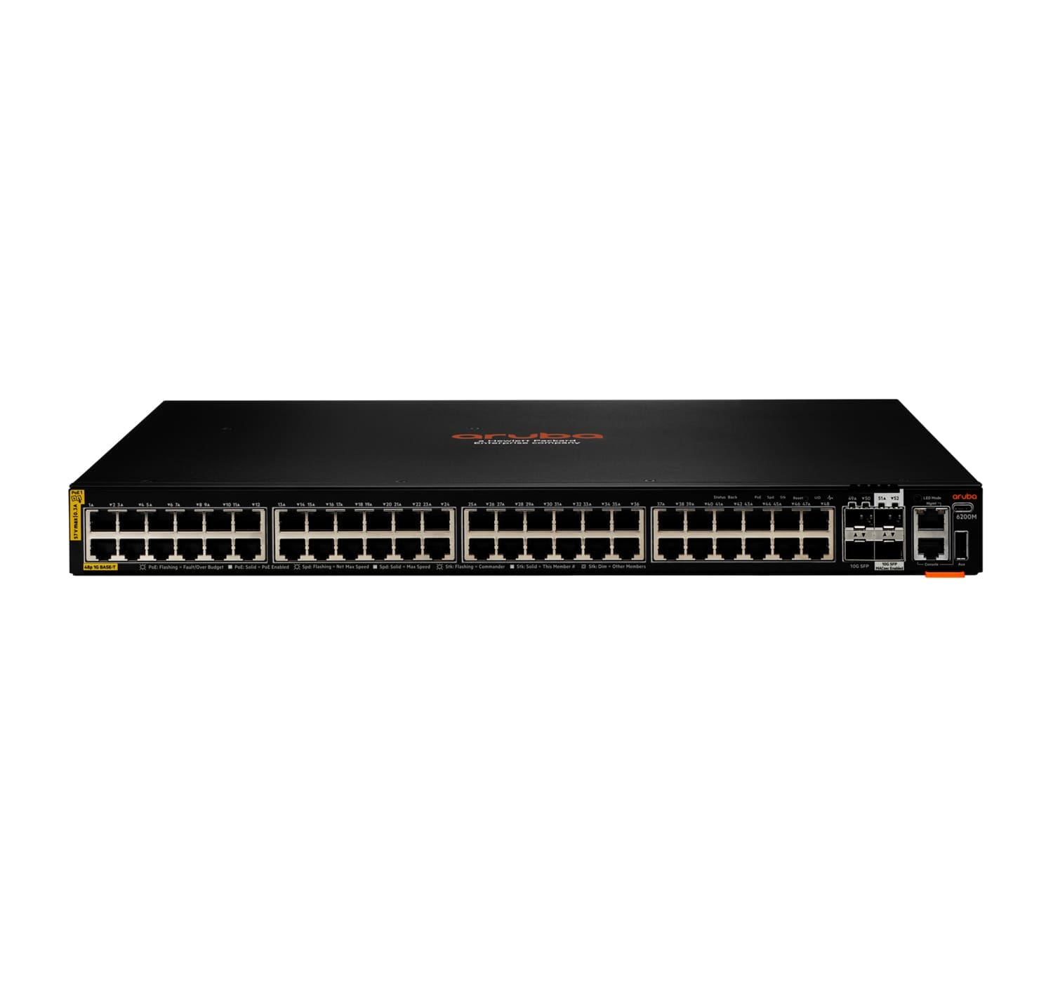 HPE Aruba Networking 6200M Managed L3 Gigabit Ethernet (10/100/1000) Power over Ethernet (PoE)
