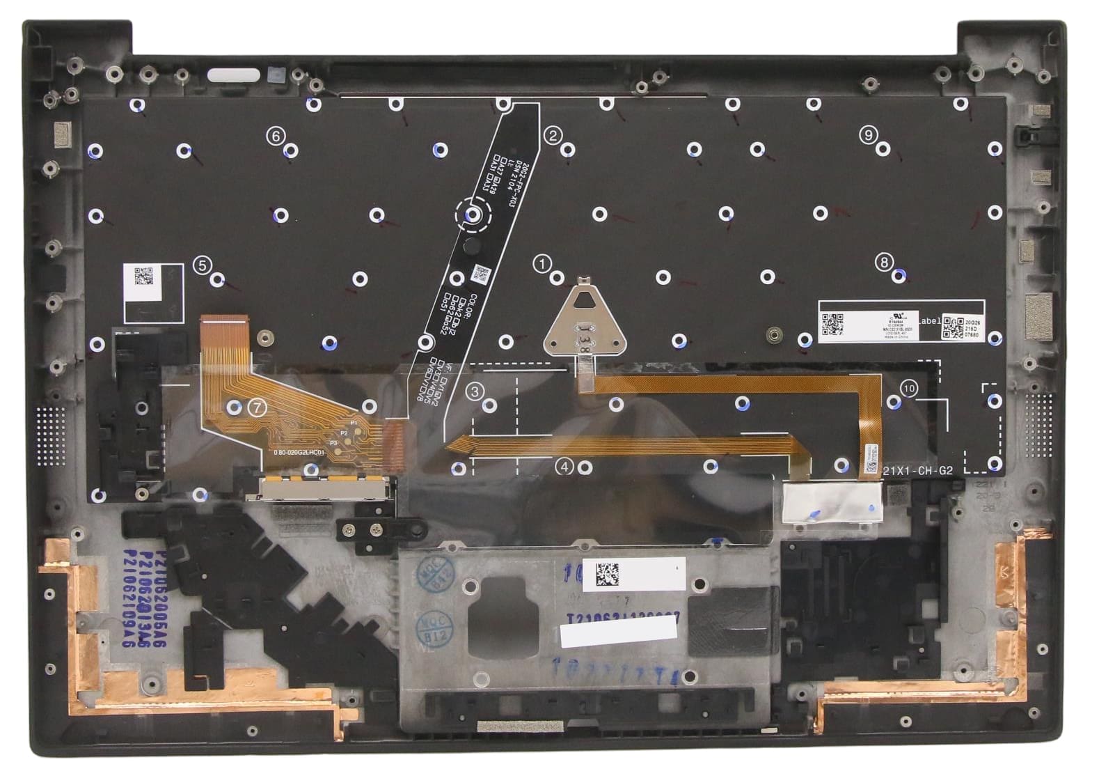 Lenovo 5M11C53365 laptop spare part Cover + keyboard
