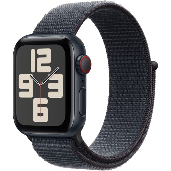 Apple Watch SE GPS + Cellular 40mm Midnight Aluminium Case with Ink Sport Loop