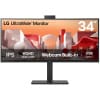 LG 34BA85QE-B computer monitor 86.4 cm (34") 3440 x 1440 pixels Wide Quad HD LCD Black