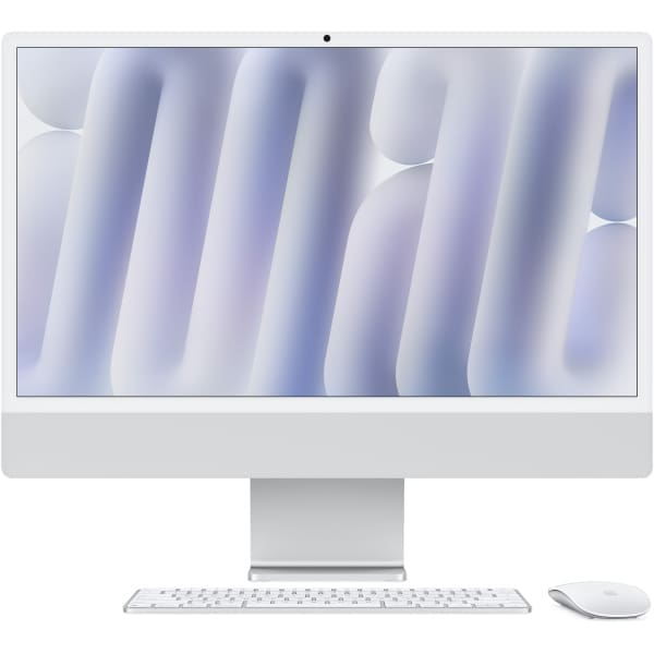 Apple iMac Apple M M4 59.7 cm (23.5″) 4480 x 2520 pixels All-in-One PC 16 GB 256 GB SSD macOS Sequoia Wi-Fi 6E (802.11ax) Silver