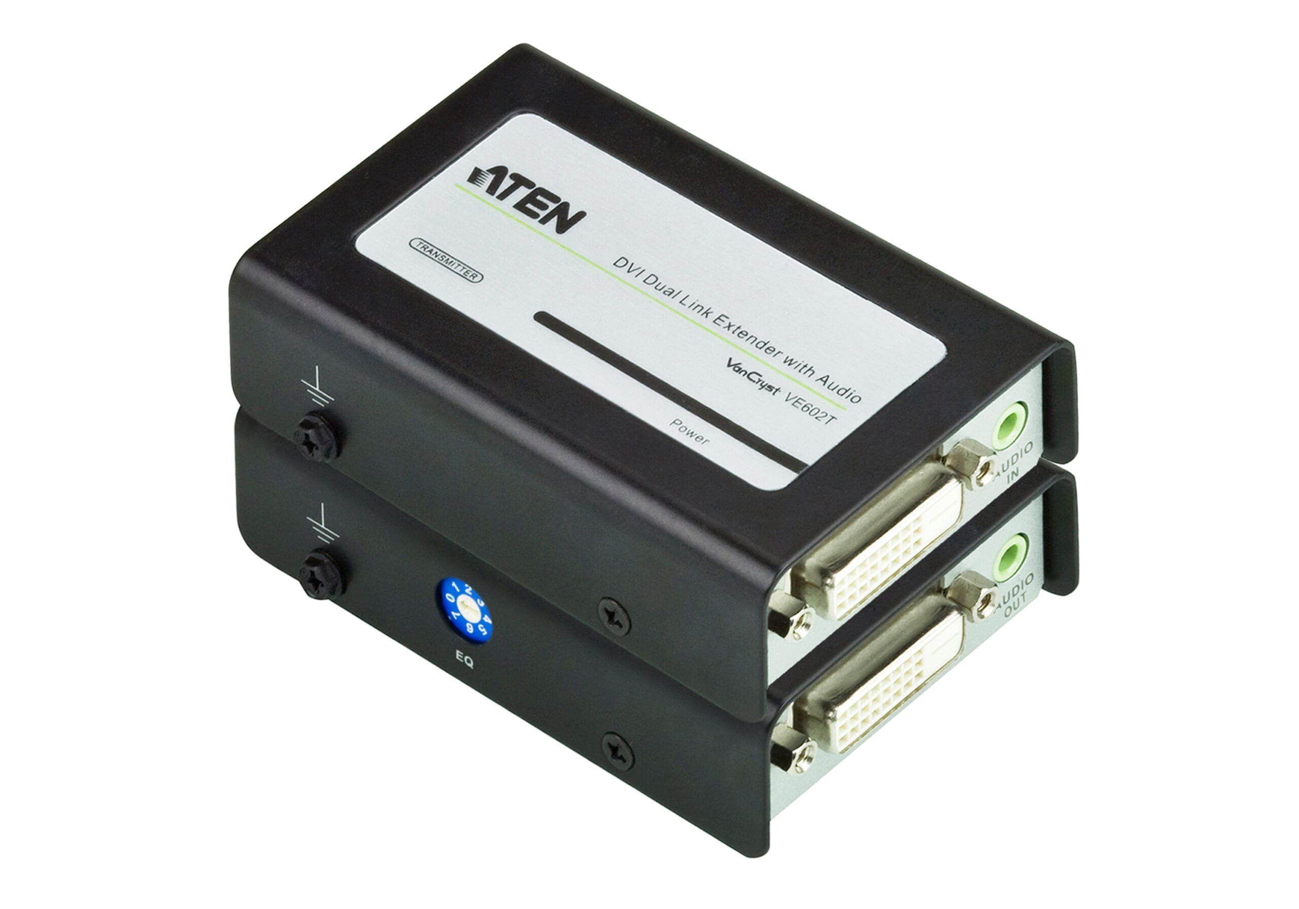 ATEN VE602 DVI Dual Link/Audio Cat 5 Extender (2560 x 1600@40m)