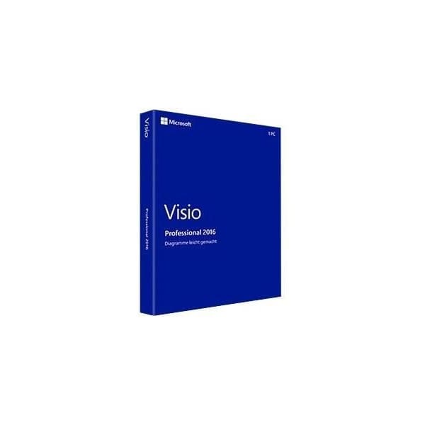 Microsoft Visio Professional 2016, 1u Graphic editor Open Value License (OVL) 1 license(s) 1 year(s)