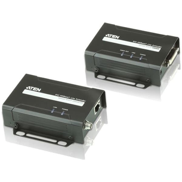 ATEN VE601 AV transmitter & receiver Black