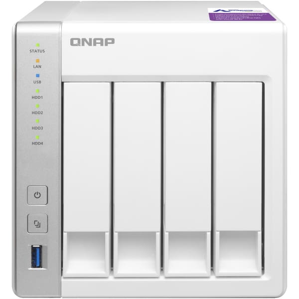 QNAP TS-431P NAS/storage server Tower Annapurna Labs AL212 1 GB DDR3 0 TB QNAP Turbo System White
