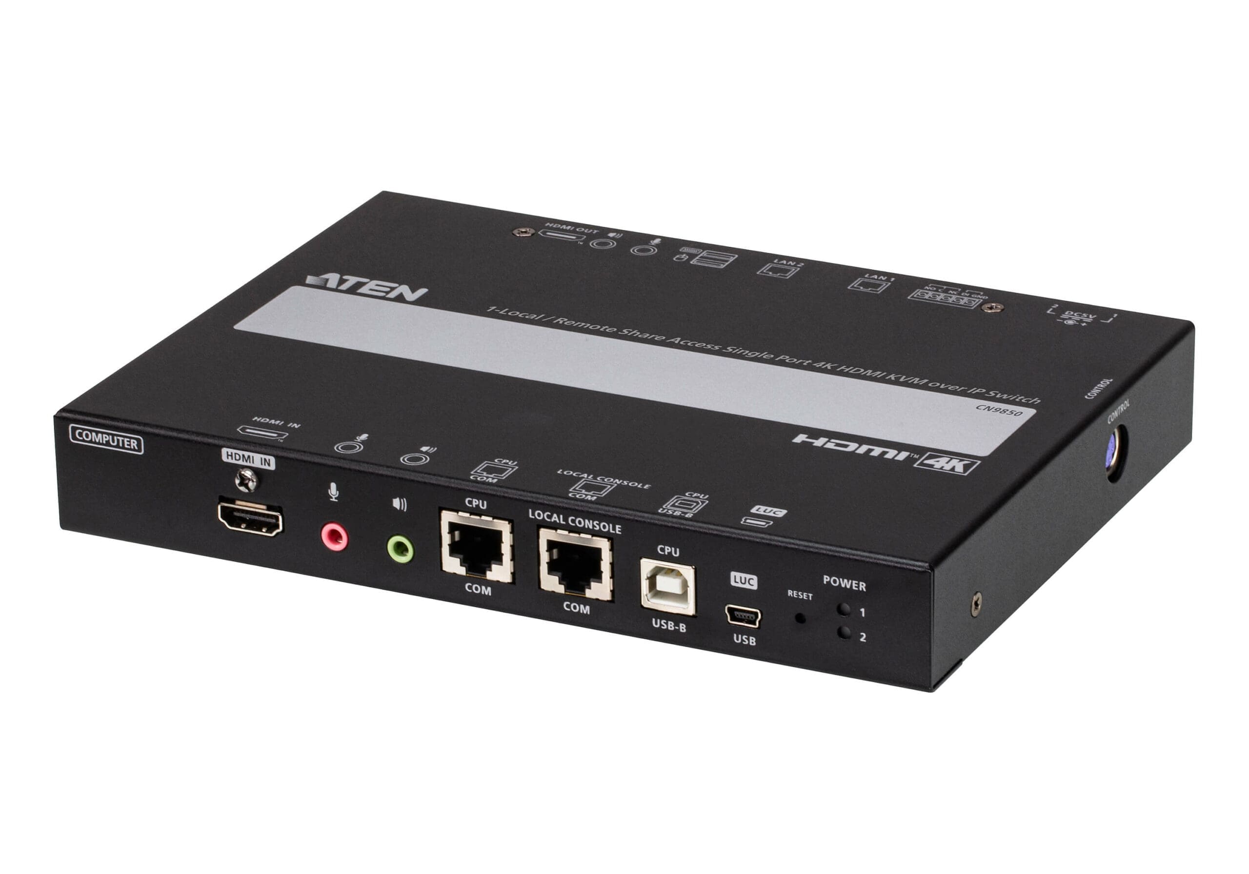 ATEN CN9850-AT-G KVM switch Black