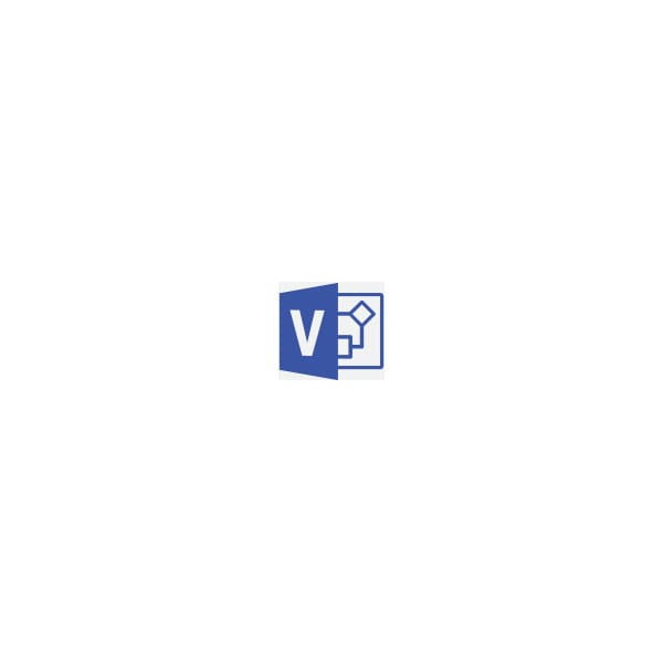 Microsoft Visio Standard 2019 Office suite Full 1 license(s) English