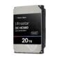 Western Digital Ultrastar DC HC560 internal hard drive 20 TB 7200 RPM 512 MB 3.5" Serial ATA