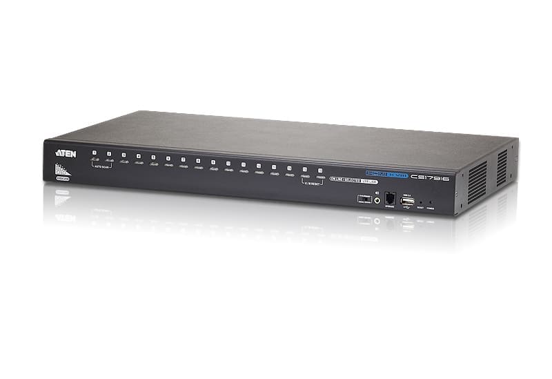 ATEN 16-Port USB - HDMI KVM Switch with USB Peripheral port