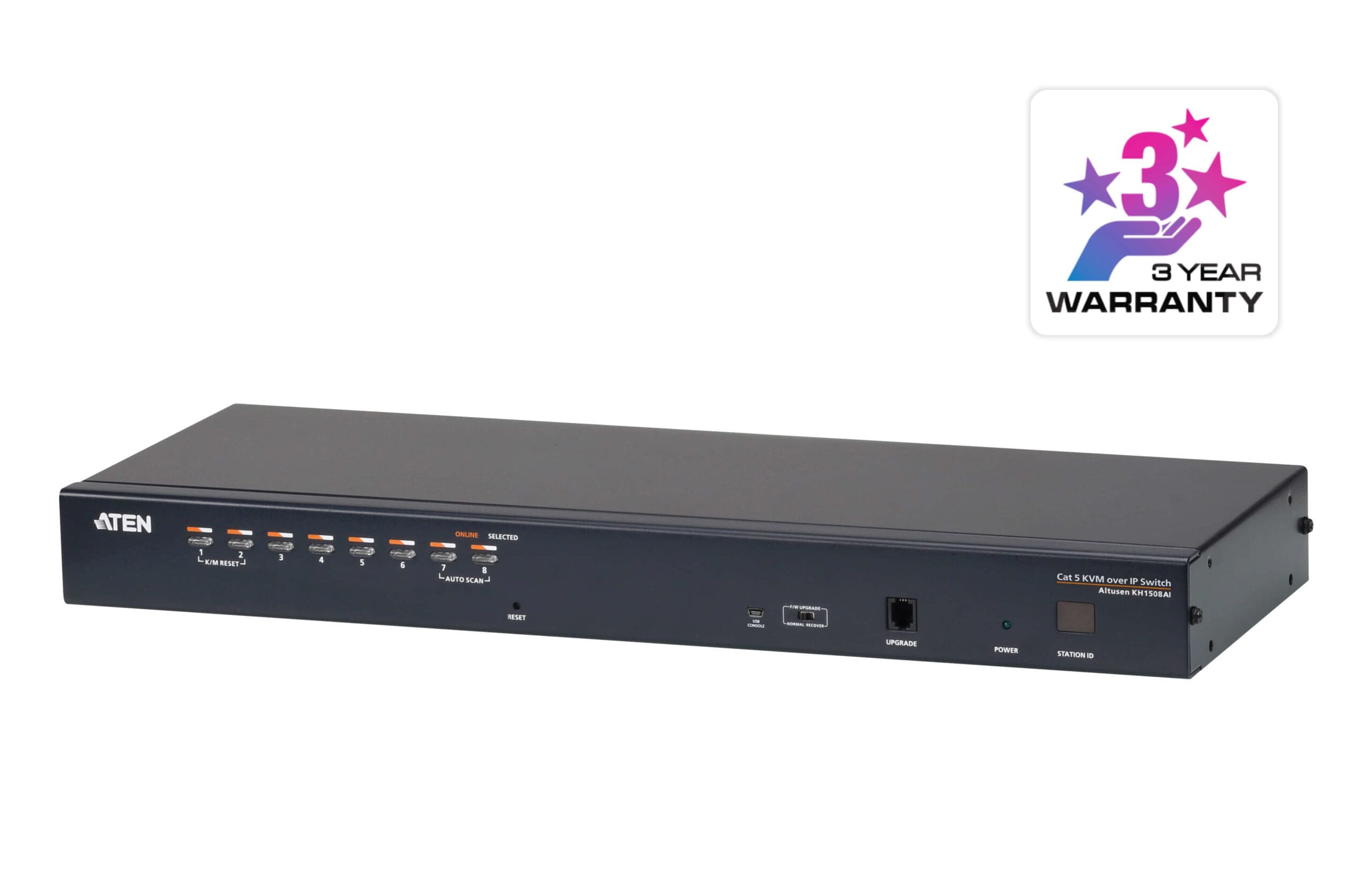 ATEN 8-Port CAT5e/6 KVM Over IP Switch