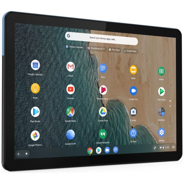 Lenovo IdeaPad Duet Chromebook Mediatek 64 GB 25.6 cm (10.1") 4 GB Wi-Fi 5 (802.11ac) ChromeOS Blue, Grey