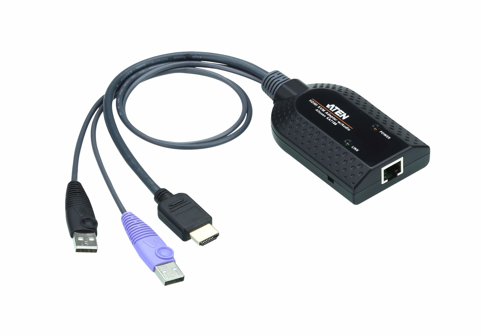 ATEN W/AUDIO & SMART CARD SUPPORT