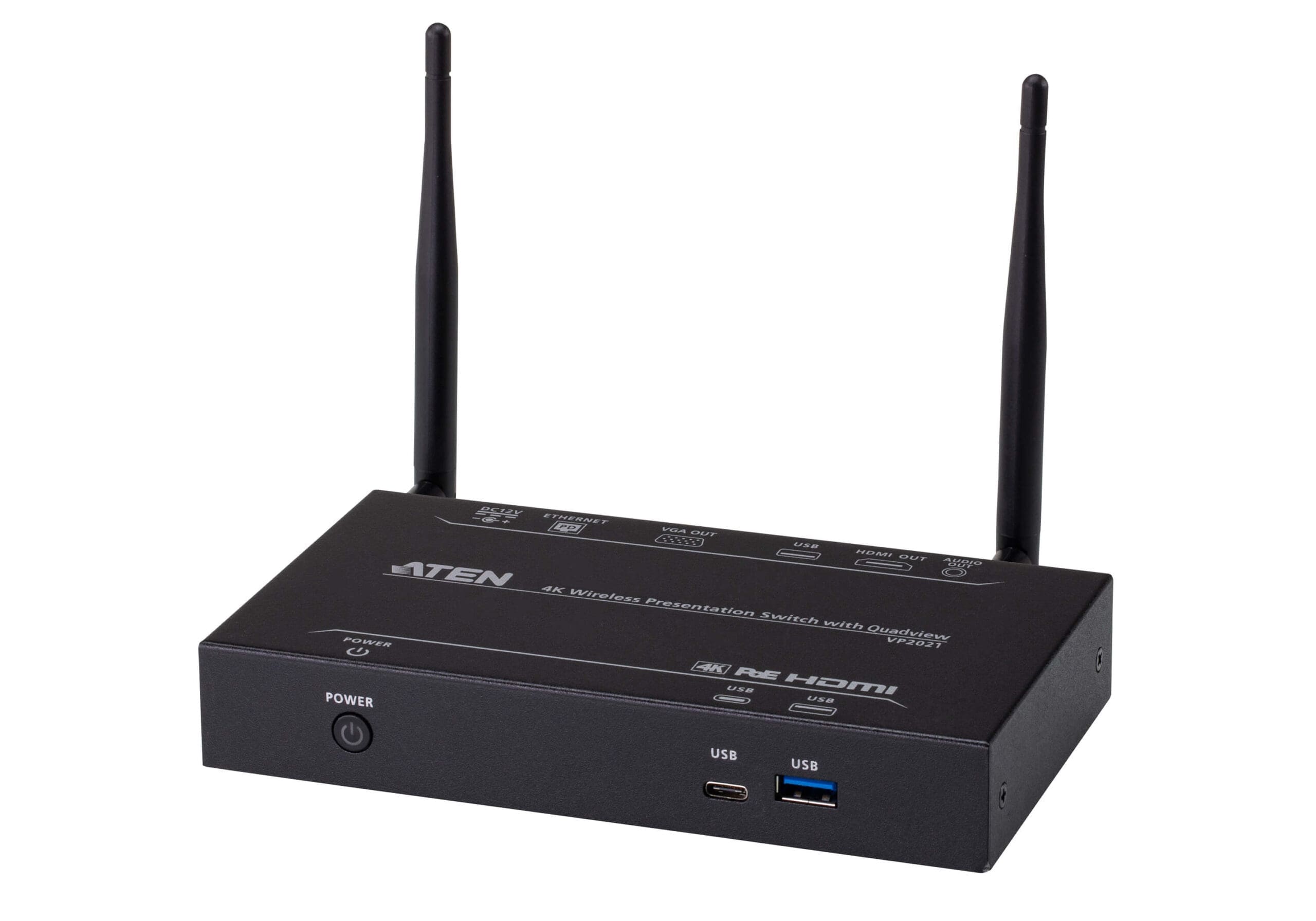 ATEN 4K Wireless Presentation Switch with Quad View