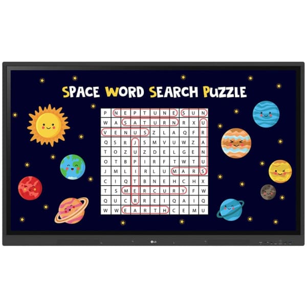 LG 55TR3DK-B interactive whiteboard 139.7 cm (55") 3840 x 2160 pixels Touchscreen Black