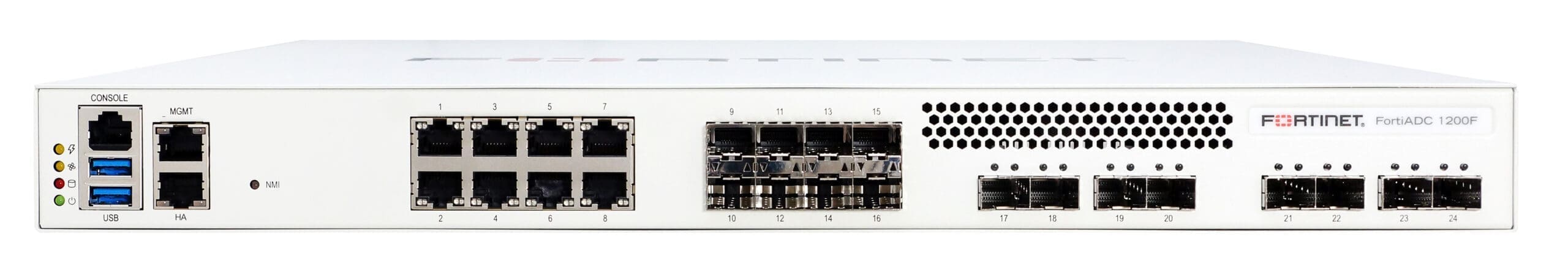 Fortinet FortiADC 1200F hardware firewall 1U 40 Gbit/s
