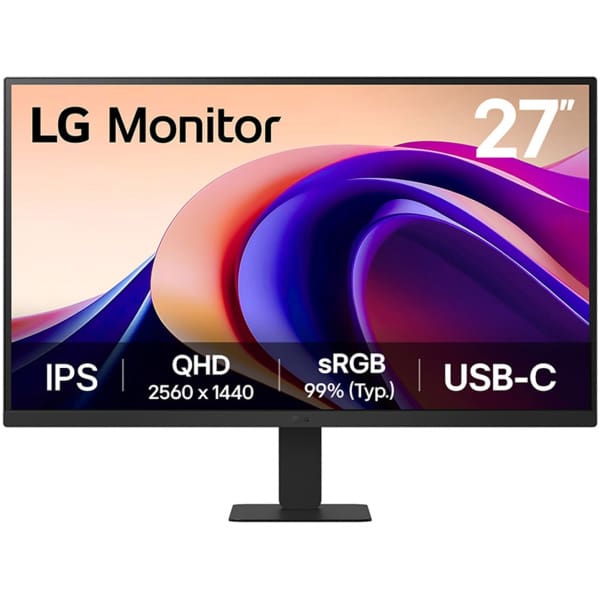 LG 27U631A-B computer monitor 68.6 cm (27") 2560 x 1440 pixels Quad HD Black