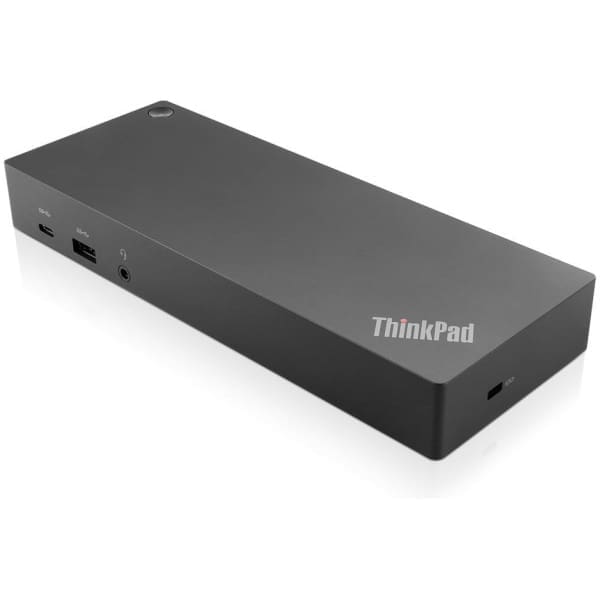 Lenovo 40AF0135IT laptop dock/port replicator Wired USB 3.2 Gen 2 (3.1 Gen 2) Type-C Black