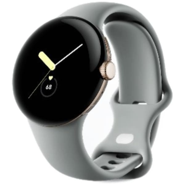 Google Pixel Watch AMOLED 41 mm Digital Touchscreen 4G Gold Wi-Fi GPS (satellite)