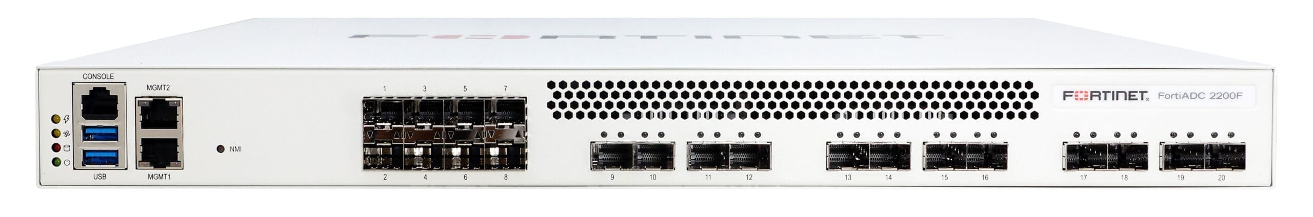Fortinet FortiADC 2200F hardware firewall 1U 60 Gbit/s