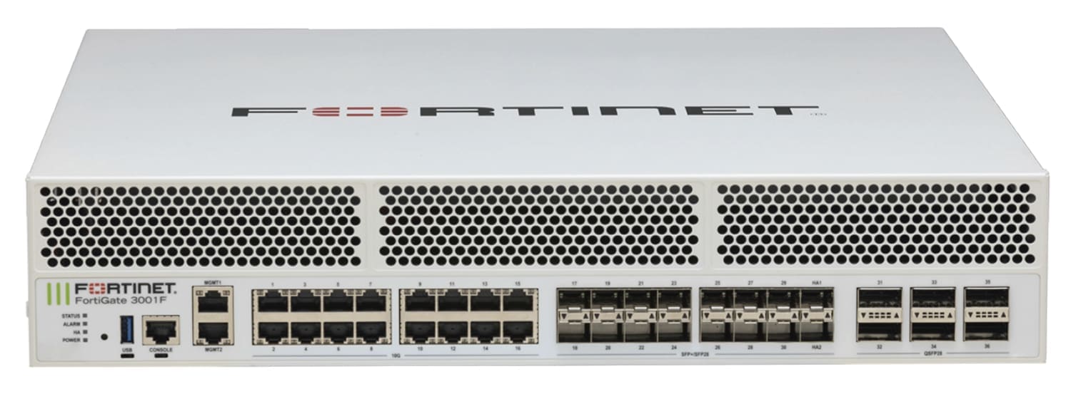 Fortinet FG-3000F-DC-BDL-950-60 Enterprise Firewall Bundle