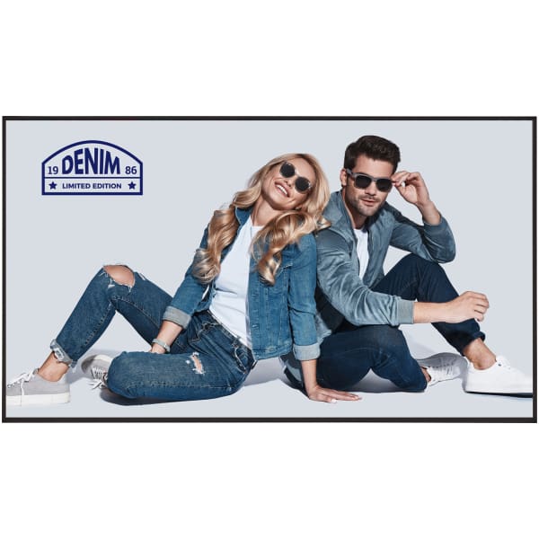 LG 43UH5N-M.AEK Signage Display Digital signage flat panel 109.2 cm (43") LCD Wi-Fi 500 cd/m² 4K Ultra HD Black WebOS 24/7