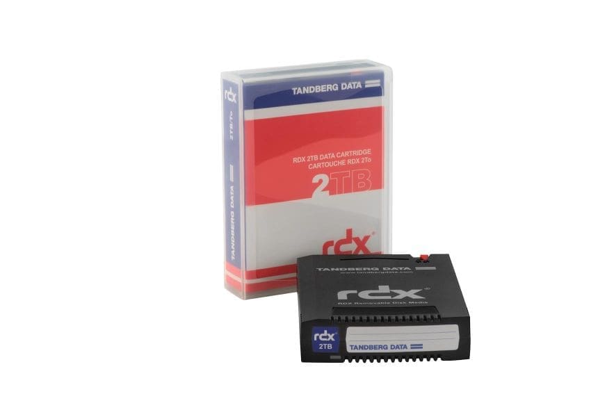 Overland-Tandberg HDD-based RDX Media RDX cartridge