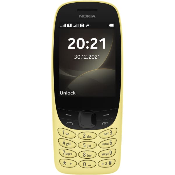 Nokia 6310 7.11 cm (2.8") Yellow Feature phone
