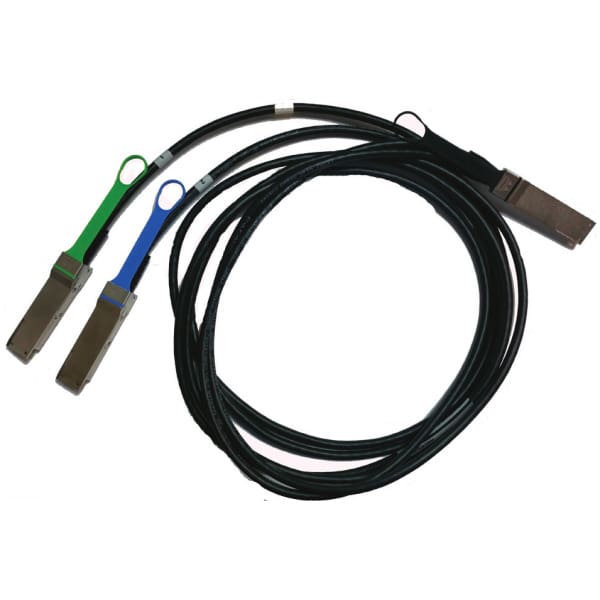 Mellanox Technologies MCP7H50-H002R26 InfiniBand/fibre optic cable 2 m QSFP56 2x QSFP56 Black