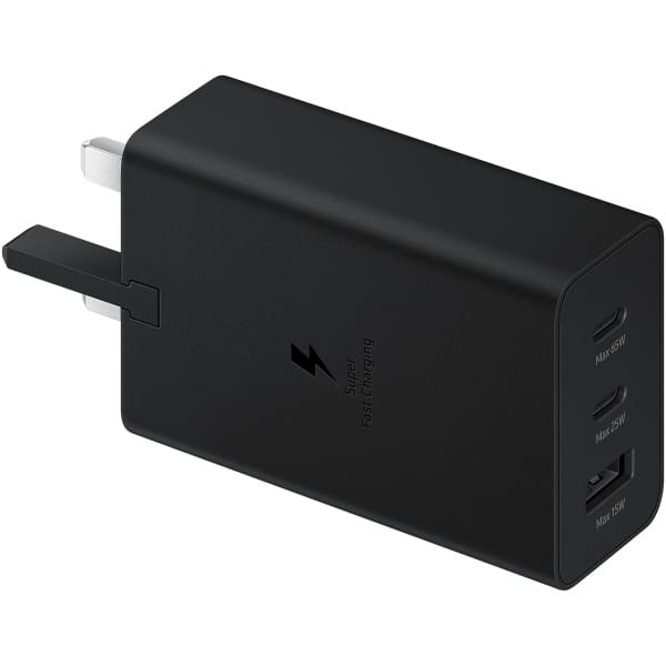 Samsung EP-T6530NBEGAE mobile device charger Universal Black USB Fast charging Indoor