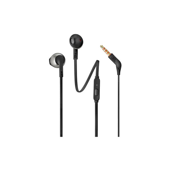 JBL JBLT205BLKAM headphones/headset Wired In-ear Calls/Music/Sport/Everyday Black