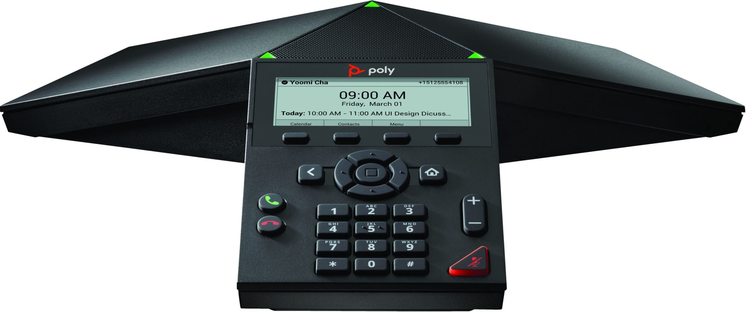 Poly Trio 8300 IP Conference Phone and PoE-enabled