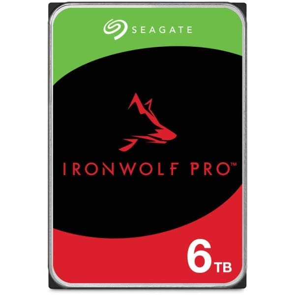 Seagate IronWolf Pro ST6000NT001 4 PACK internal hard drive 6 TB 7200 RPM 256 MB 3.5" Serial ATA III