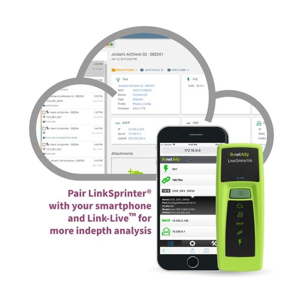 NetAlly LinkSprinter Pocket Network Tester