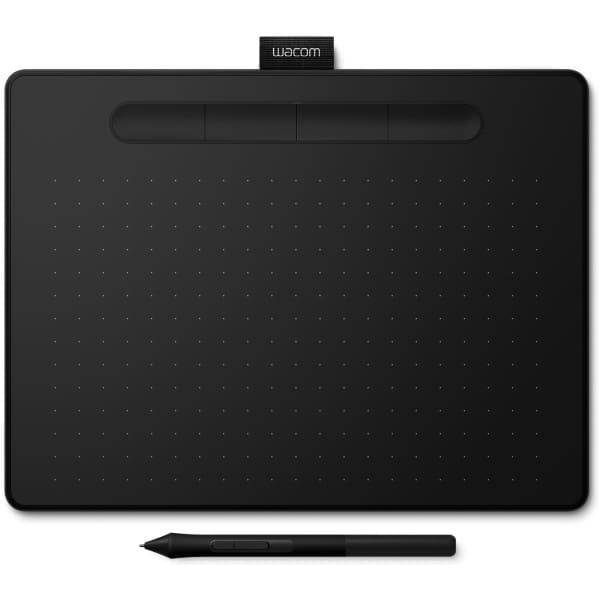 Wacom Intuos M Bluetooth graphic tablet Black 2540 lpi 216 x 135 mm USB/Bluetooth
