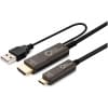 Microconnect USB3.1CHDMI15OP video cable adapter 15 m USB Type-C HDMI Black