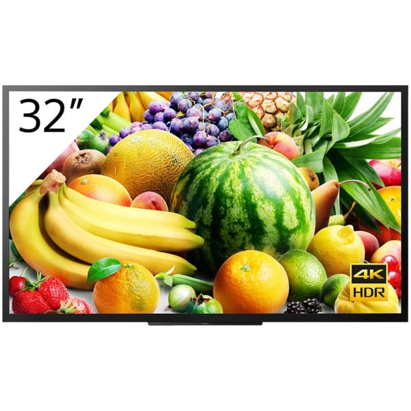 Sony FW-32BZ30J Signage Display Digital signage flat panel 81.3 cm (32") VA Wi-Fi 300 cd/m² 4K Ultra HD Black Android 10 24/7